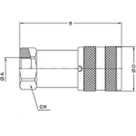БРС FF FIRG BSP 3/4" - D1/2" Розетка VERSO