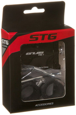 Держатель для телефона STG BC-B705 3,5-7", алюм., черный