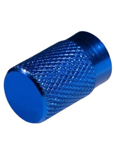Колпачки на ниппель вентиль синие 2 штуки