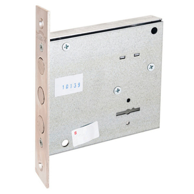 Замок Эльбор врезной 1.04.02.5.5 Кремень длин.кл. 5кл. б/о цинк б/руч.