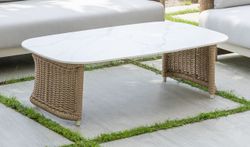 "Аликанте" лаунж-зона из искусственного ротанга, цвет соломенный