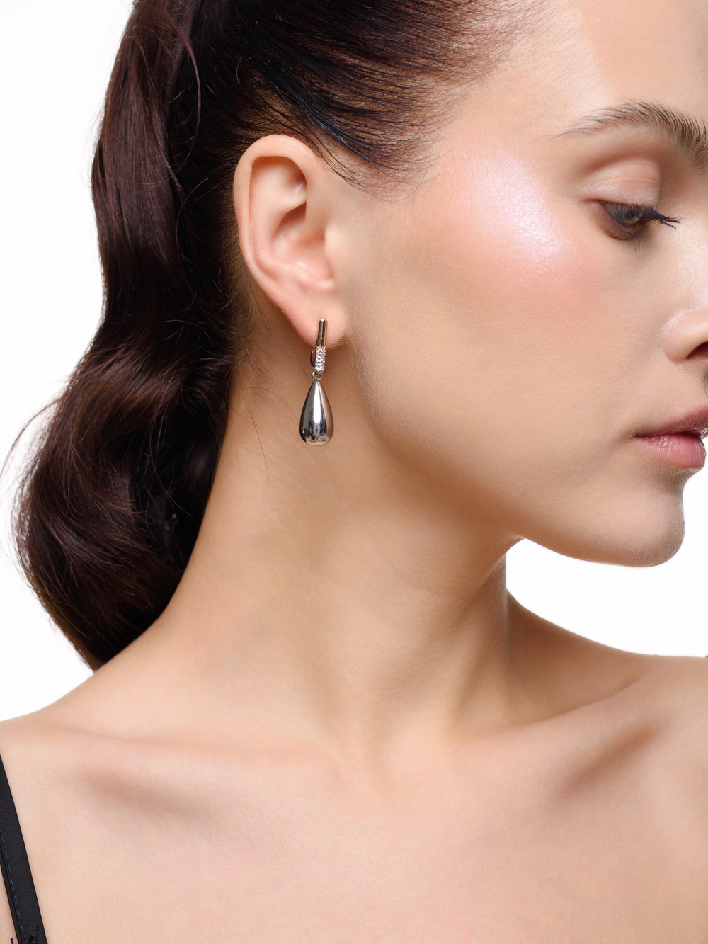 Серьги "Drop" Silver