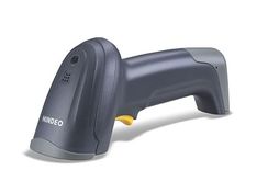 Сканер штрих-кода Mindeo MD2030, лазерный, ручной, 1D, USB, черный, без подставки