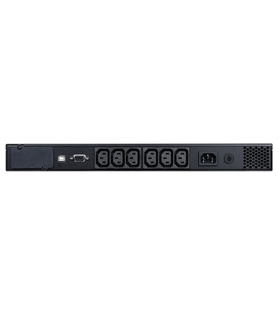 Источник бесперебойного питания Powercom SMART KING PRO+, Line-Interactive, 500VA/400W, Rack/Tower, 6*IEC320-C13, Serial+USB, SmartSlot (1456357)