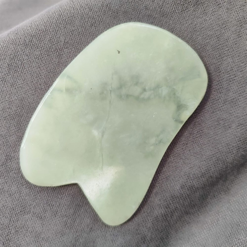 Скребок гуаша из нефрита 90*60мм