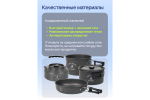 Набор туристической посуды RoadLike Base Camp 14 в 1