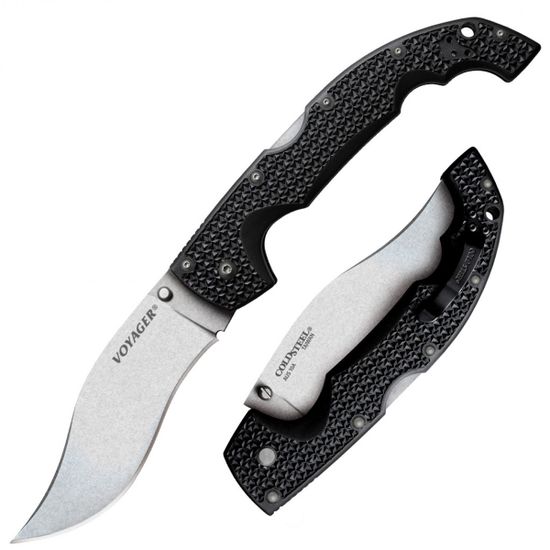 Складной нож Cold Steel 29AXV XL Voyager Vaquero c клинком из стали AUS-10A, рукоять Grivory (Griv-Ex)