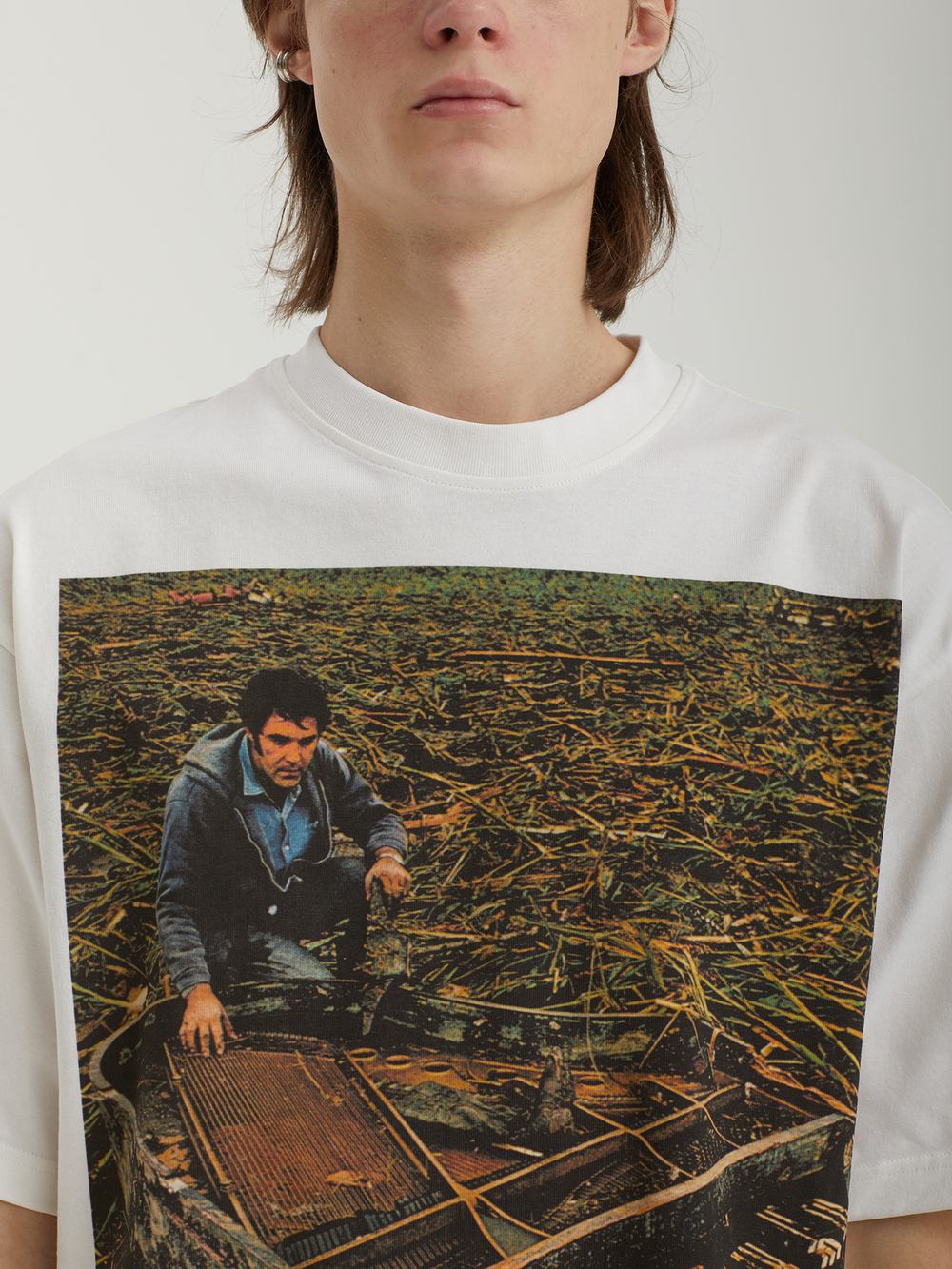 Мужская Футболка Ttt Piano Storm