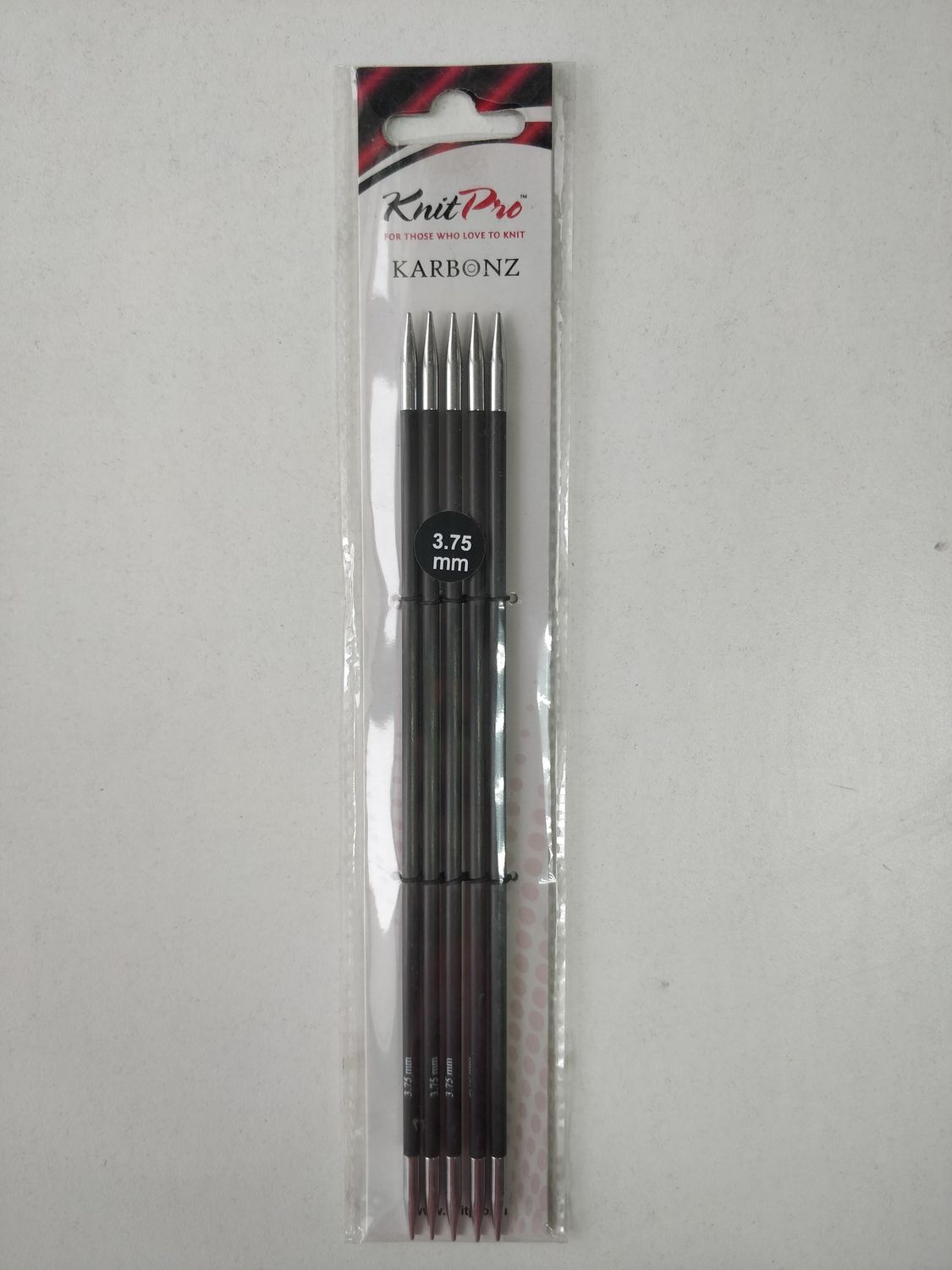 Knit Pro Karbonz чулочные спицы 20см