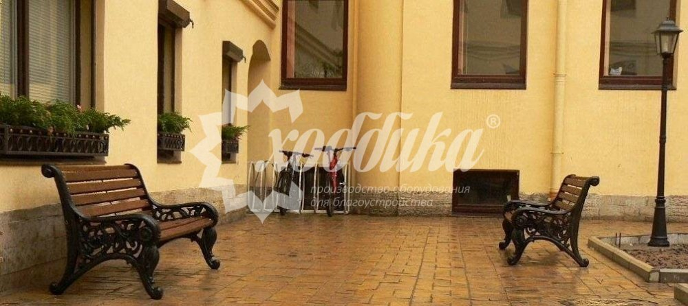Диван чугунный «Парковая тишь»