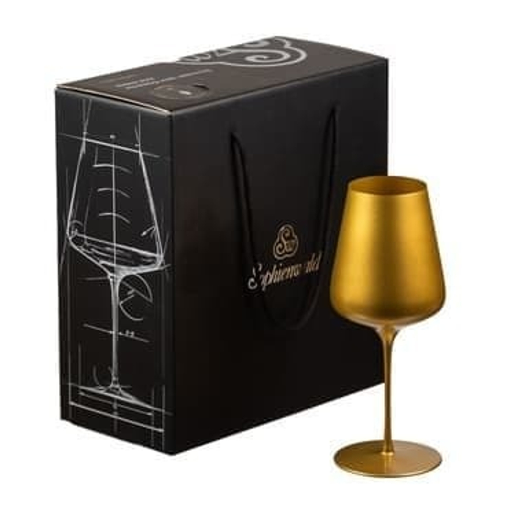 Бокалы для вина  570 мл Sophienwald Golden Line Bordeaux 2 шт.