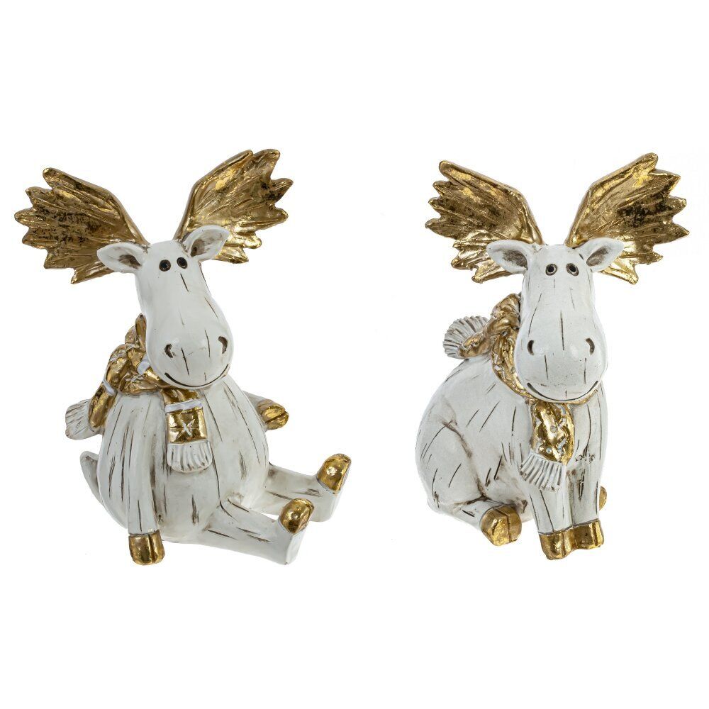 GAEM Фигурка декоративная "Лось", L12 W8 H14,5 см, 2в.