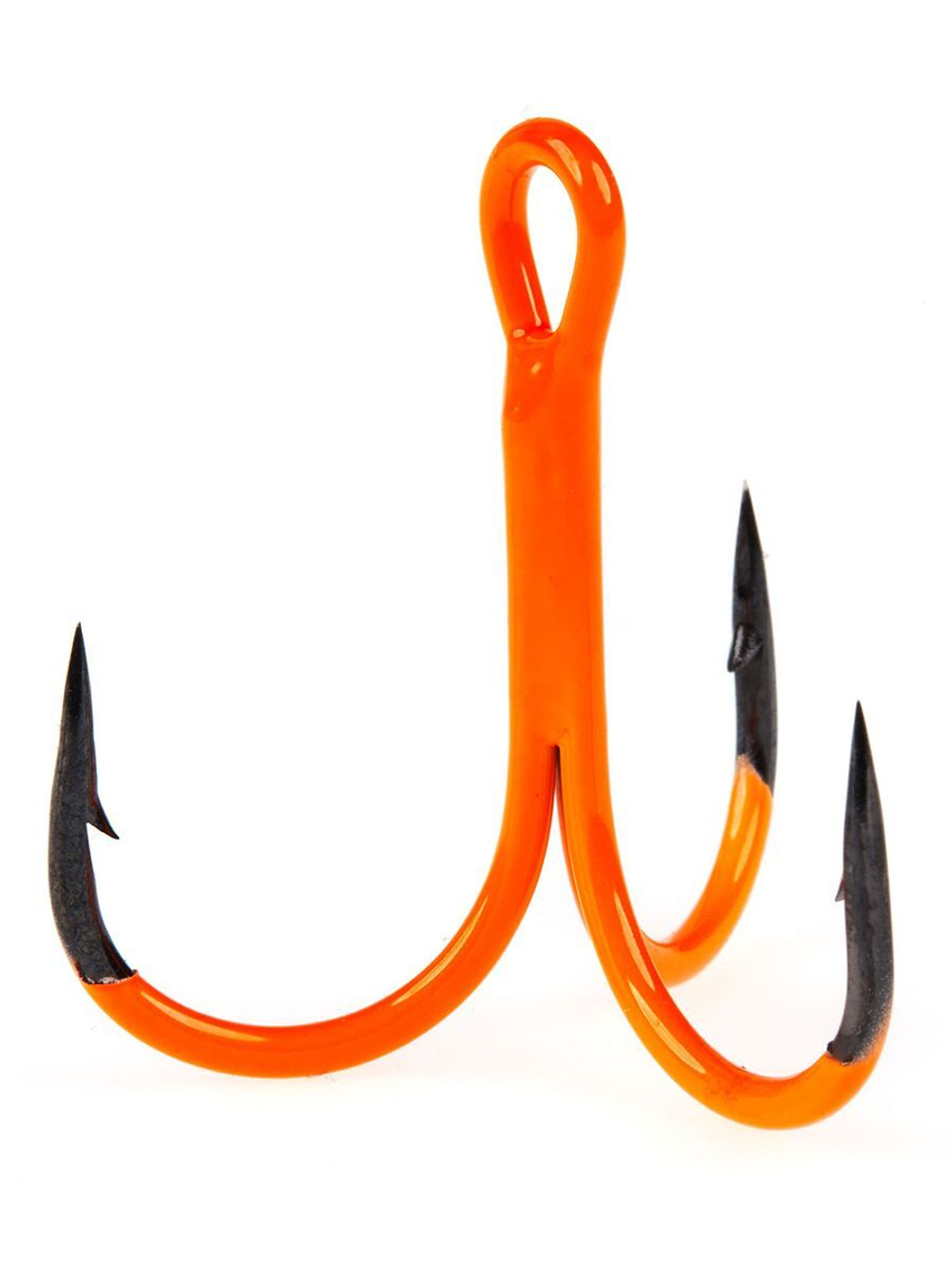 Крючки-тройники Lucky John Orange UV LJH201 размер K03 (упк.4шт.)