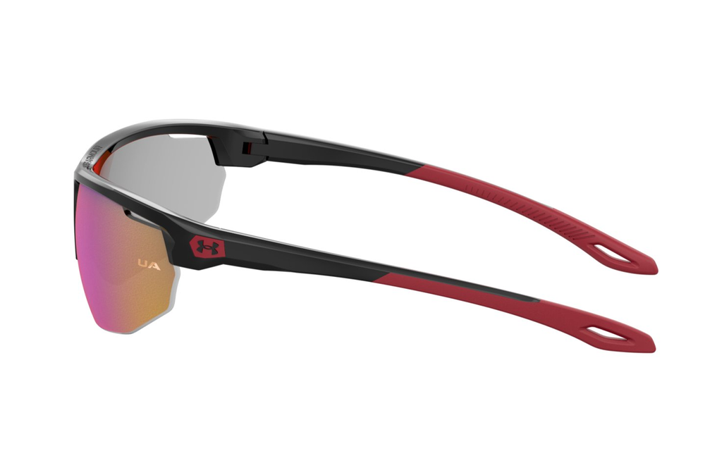 Under Armour TR/Memory Plastic Irregular/Polygonal Functional Glasses Unisex Black