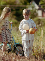 Брюки оверсайз Mjölk Ecru Stripes