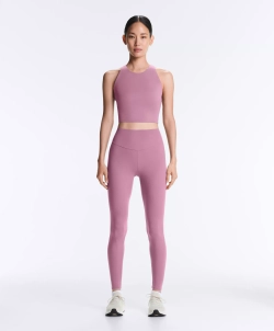 OYSHO Легинсы Comfortlux длиной до щиколотки с высокой посадкой, цвет мальвы