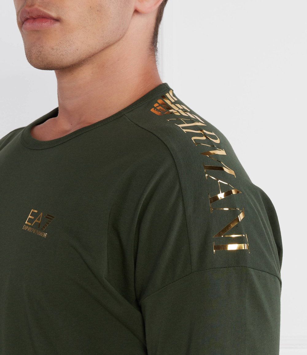 Футболка EA7 - зеленый(6RPT10 PJ7CZ)