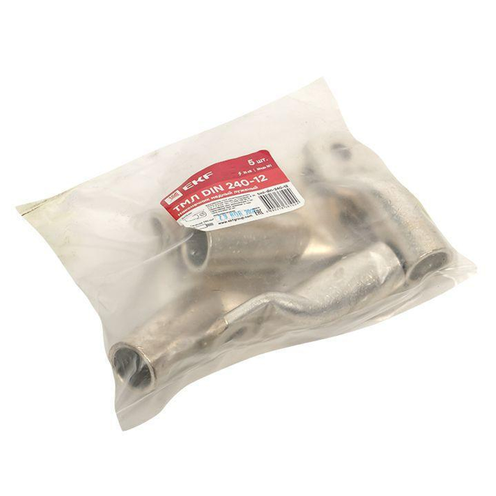 Наконечник медный луженый ТМЛ DIN 240-12 PROxima EKF tml-din-240-12