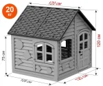 Детский домик LKids фиолетово-розовый