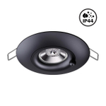 370792 SPOT NT21 530 черный Светильник встраиваемый влагозащищенный IP44 GU10 50W 220V WATER