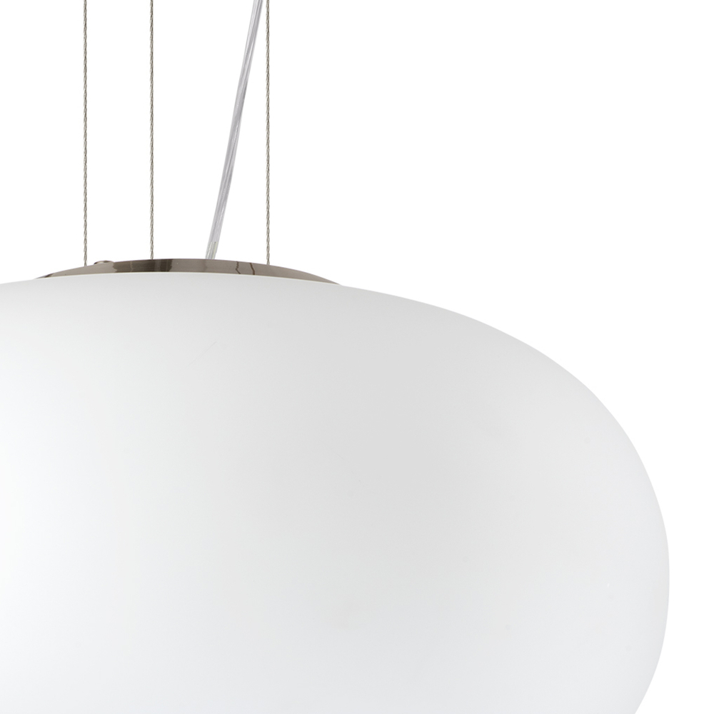 801040 2КОР! Люстра MERINGE 3х40W E27 ХРОМ/БЕЛЫЙ