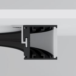 35x35 Ø1500мм внешний 1/4 круга Maytoni ALM-3535R-B-EX-90°-1.5M