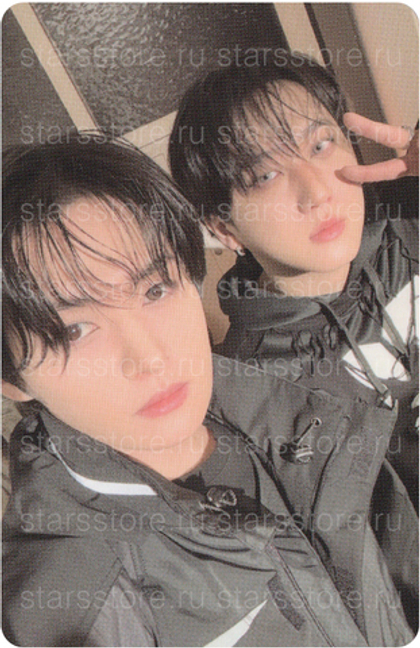 Фотокарта Lee know & Changbin STRAY KIDS - KARMA (2nd SOUNDWAVE LUCKY DRAW)