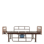 Кровать механическая Med-Mos E-49 (ЛДСП венге) с туалетным устройством и функцией «кардиокресло»