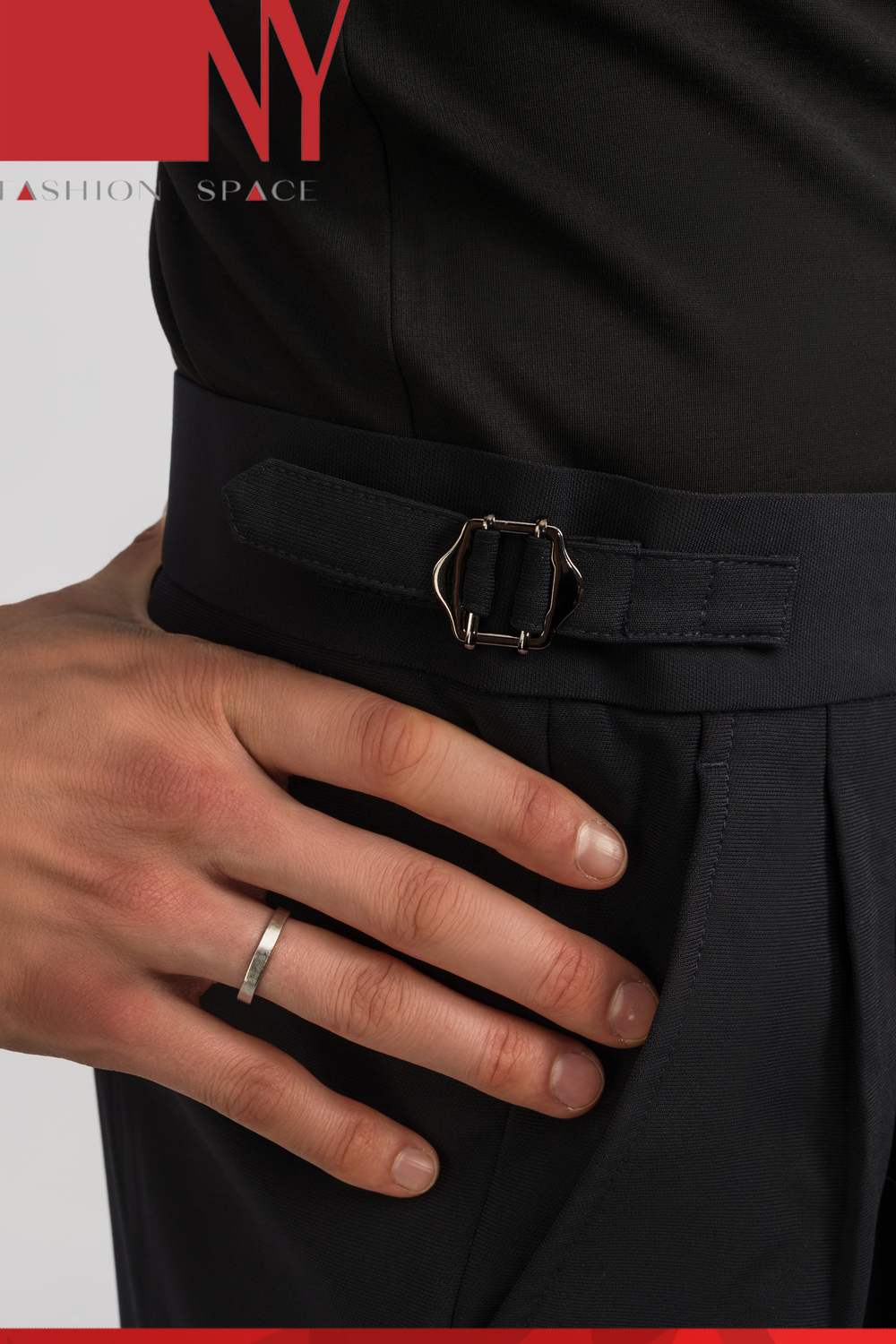 Брюки NY "Side buckles"