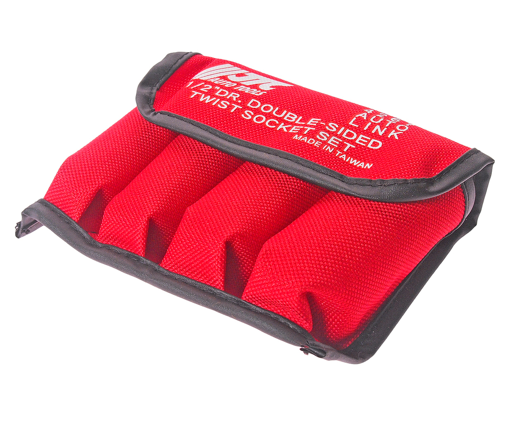 Набор головок для секретных болтов и гаек двухсторонних 17,19,21мм 4 предмета JTC