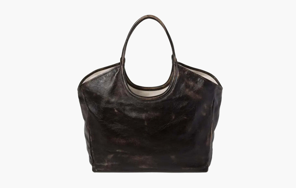 Сумка Miu Miu Leather Tote Bag "Sand/Coffee"