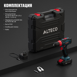 Аккумуляторная дрель-шуруповерт ALTECO CD 16-30