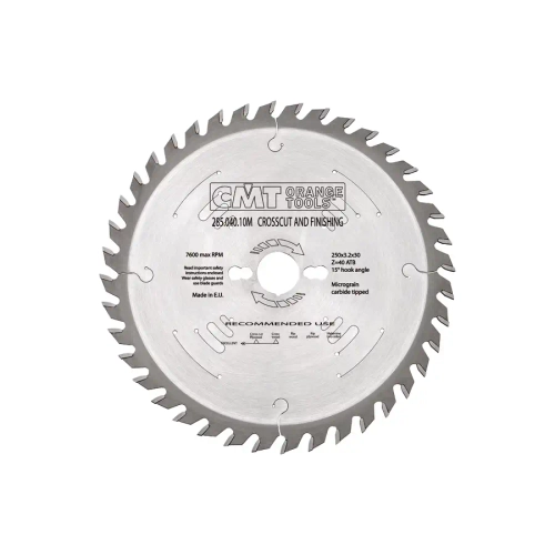 Диск пильный по дереву 305x30x3,2/2,2 Z=72 CMT 285.072.22M