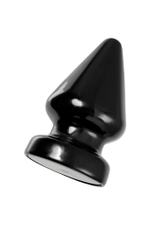 Анальная втулка TOYFA POPO Pleasure Draco β, PVC, черная, 21 см, Ø 11,5 см