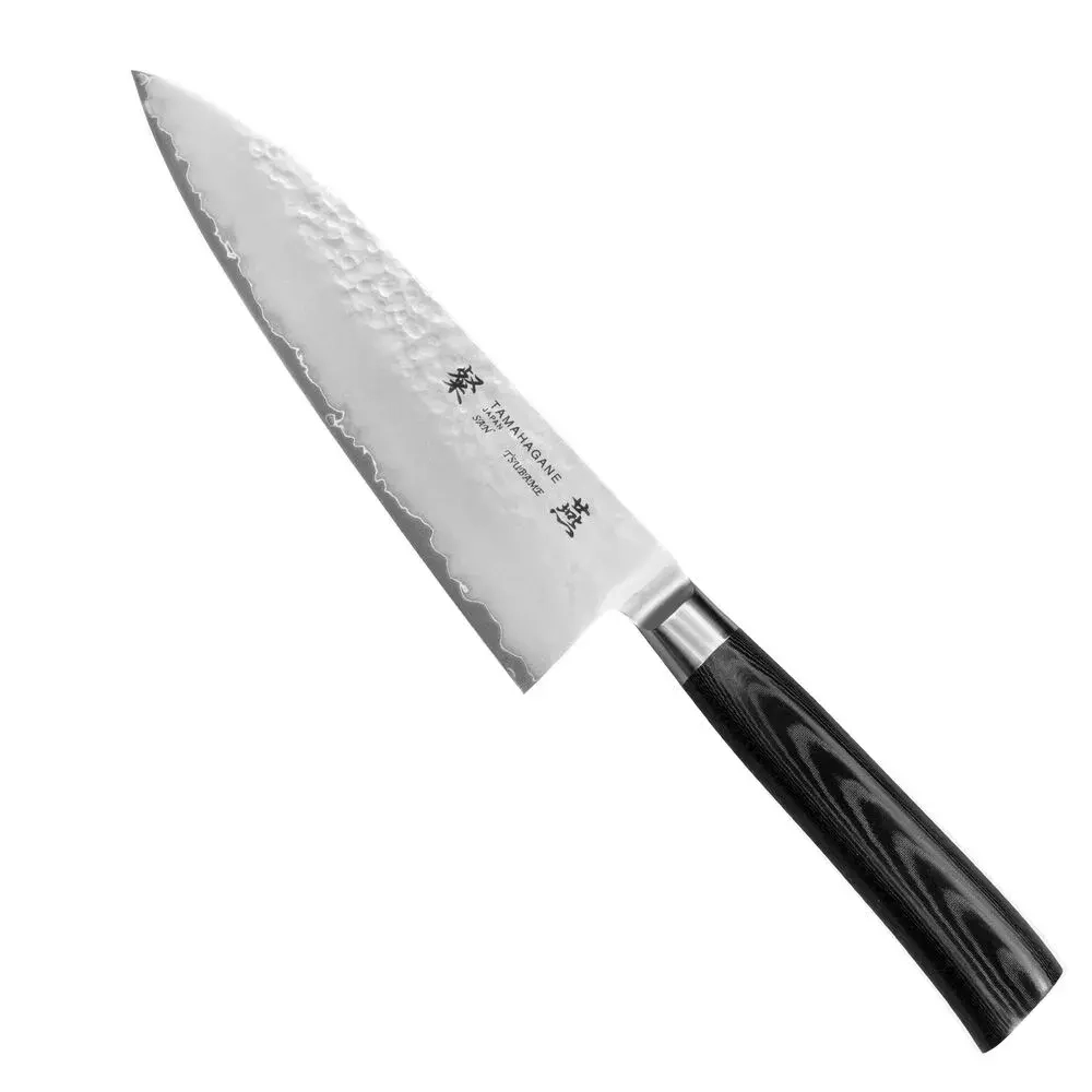 Tamahagane Поварской нож Tsubame Черный 15см.