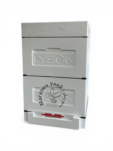 Улей 12 рамочный ППС без покраски 2 корпусной (Лысонь Вологда) комплект