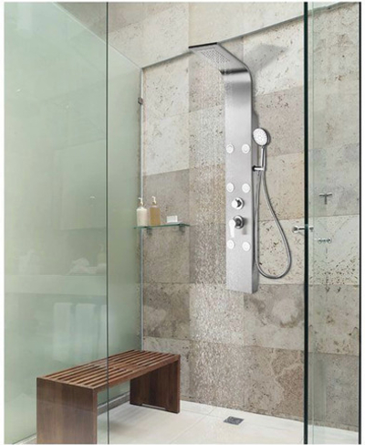 Душевая панель Galaxy Matt с гидромассажем