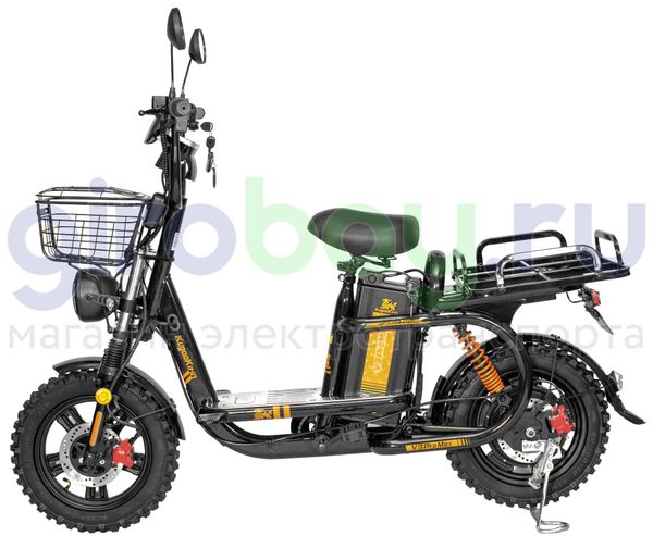 Электровелосипед Kugoo Kirin V3 PRO MAX (60V/28.6Ah) внедорожная резина