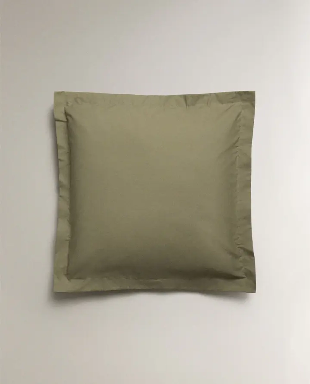 ZARA HOME (200 НИТЕЙ) НАВОЛОЧКА ИЗ ПЕРКАЛЯ, ЗЕЛЕНЫЙ