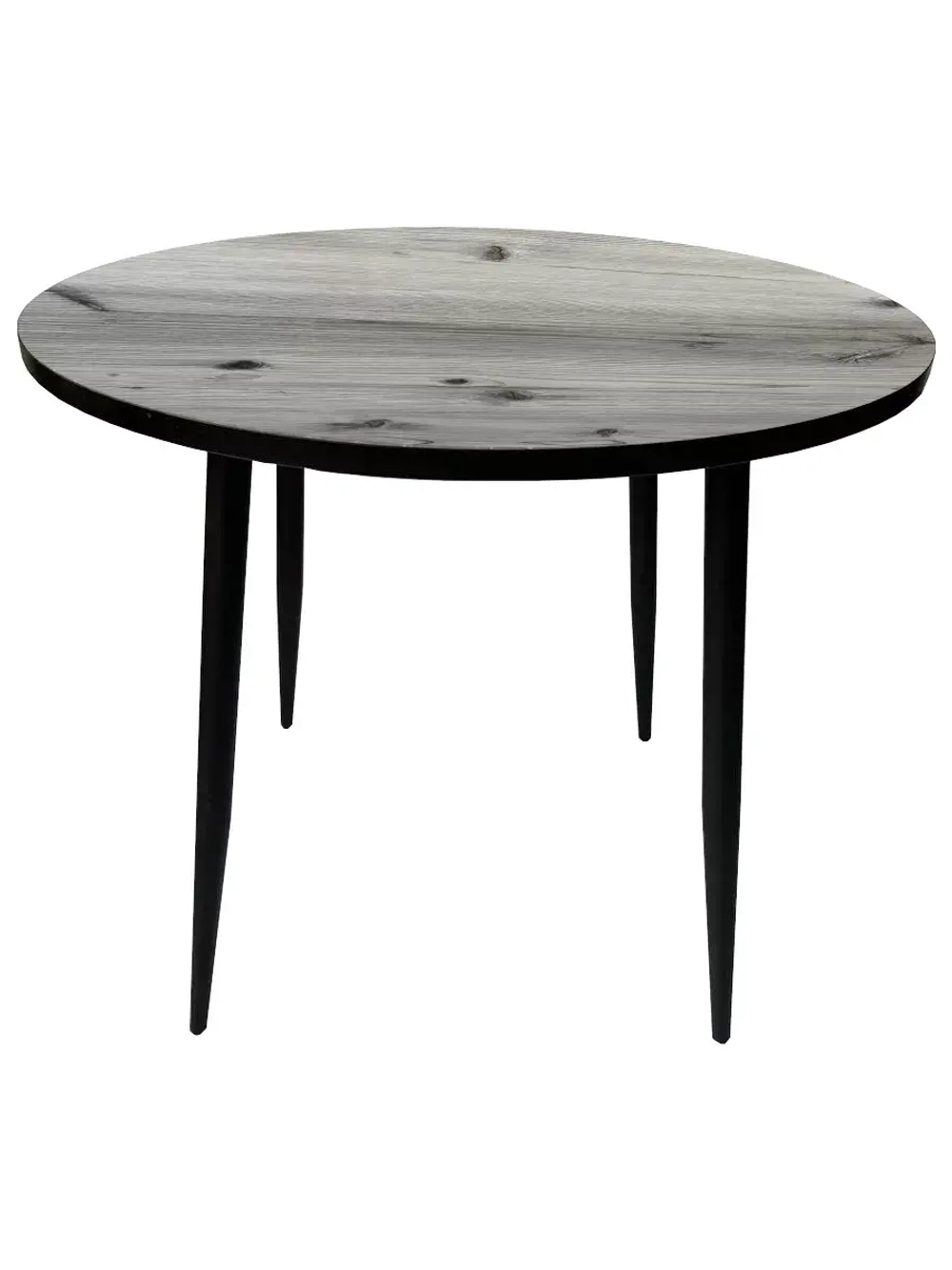 Обеденный стол "бискайская сосна", круглый