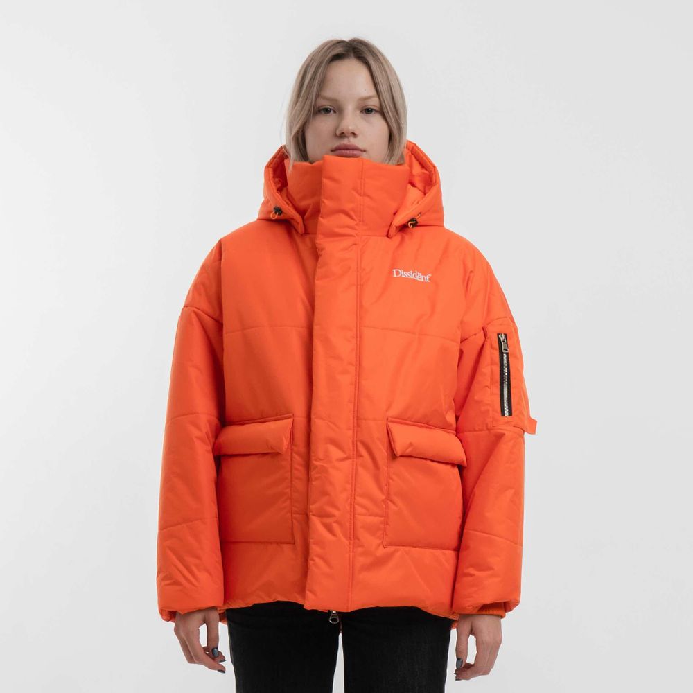 Пуховик Dissident "DD23" Оранжевая