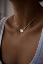 Колье-чокер с перламутром