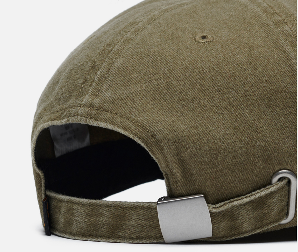 Бейсболка Alpha Industries Battlewash Cap Olive (Оливковая)