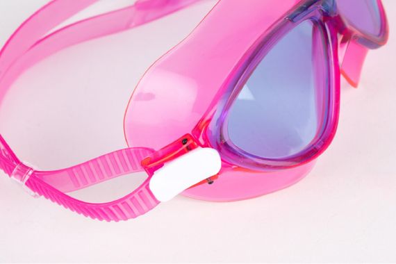Очки-маска для плавания детские Seac Riky синие стекла розовый