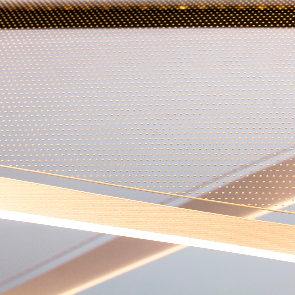 731403 Люстра VARESE 32W LED 1867LM 360G ЗОЛОТО 3000K