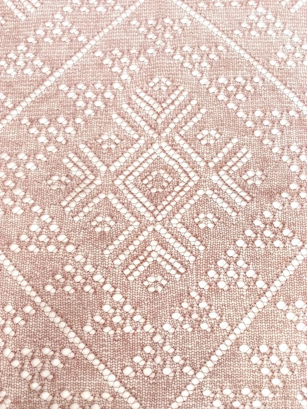 Оренбургский пуховый платок-паутинка А160-06 магнолия