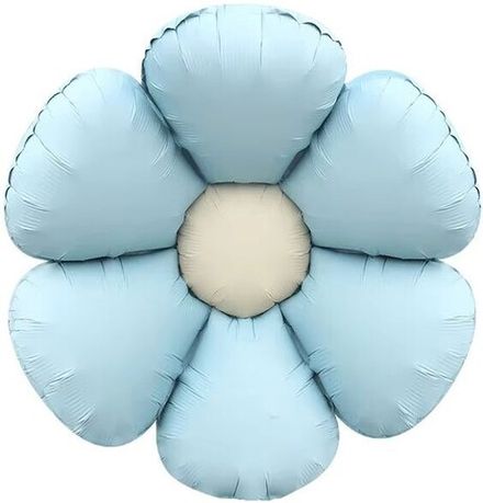 Фигура "Ромашка голубой сатин" 61 см НЕ ЛЕТАЕТ