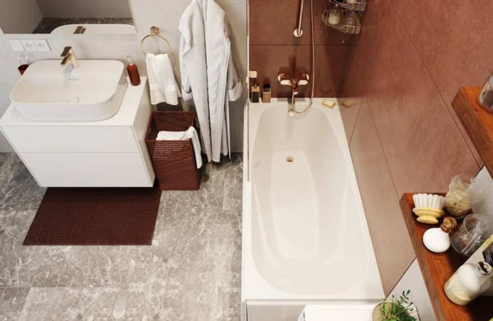 Акриловая ванна VAGNERPLAST ARONIA 150x70
