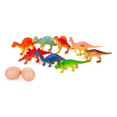 Набор динозавров 8шт, пакет 825-4