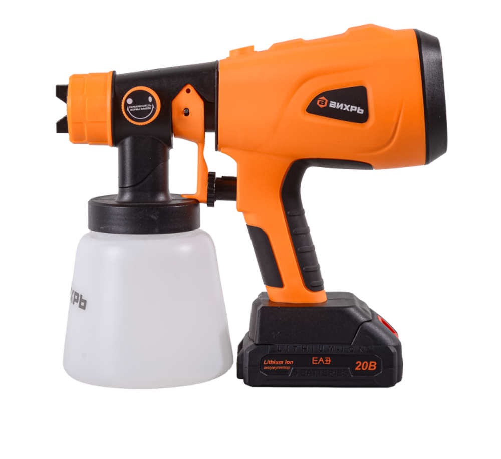 Краскопульт аккумуляторный Вихрь АКП-20Li